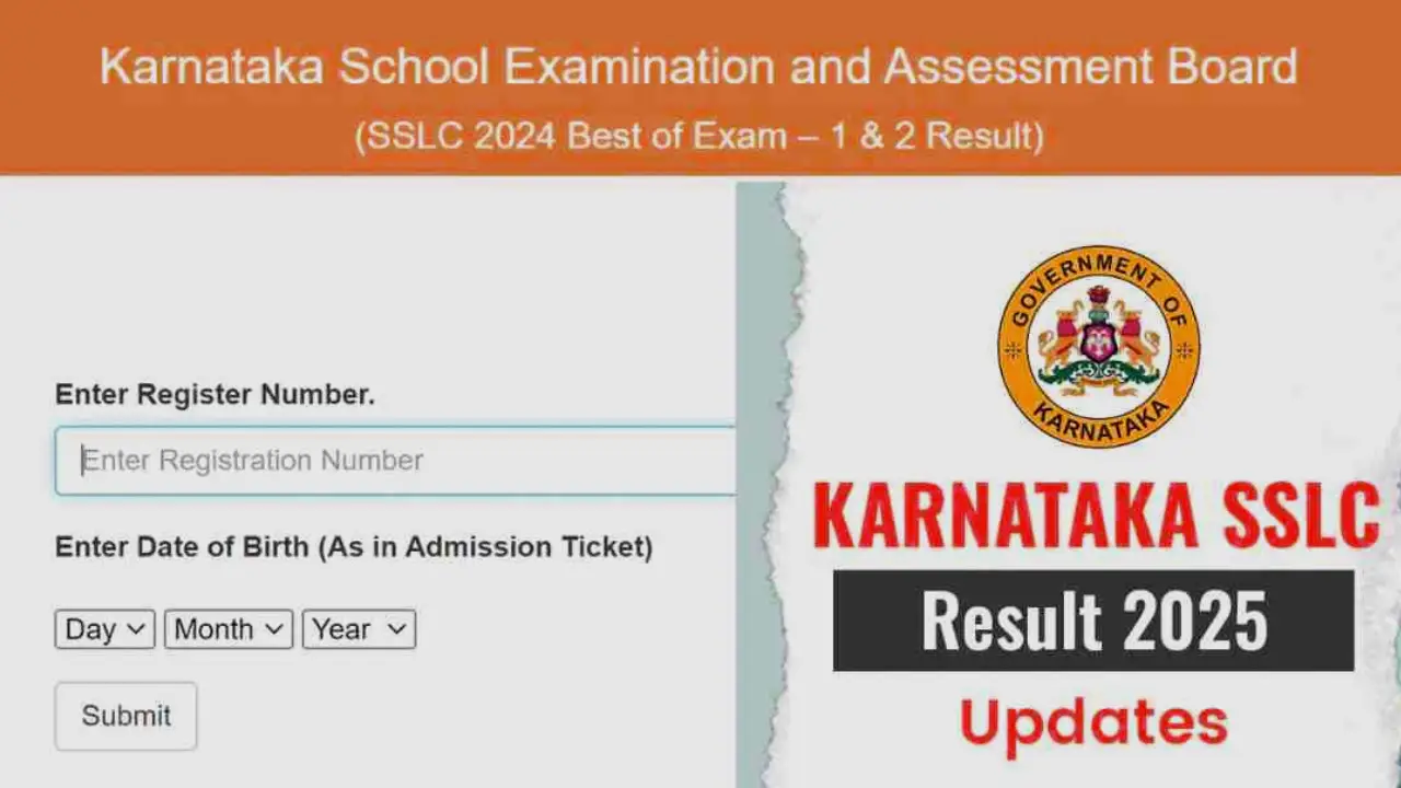 Karnataka SSLC Exam 3 Result 2025 image